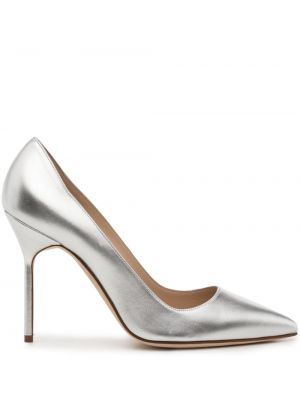 Læder pumps Manolo Blahnik