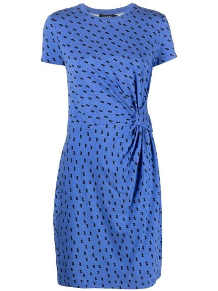Рубашка платье Lauren Ralph Lauren, синее