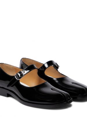 Лаковые туфли Maison Margiela черные