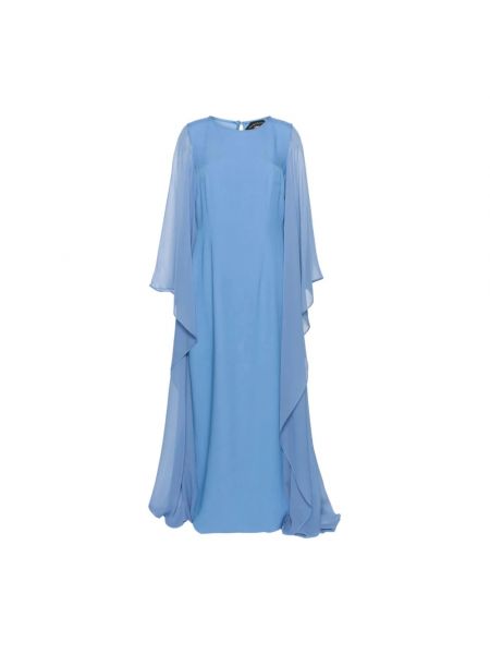 Sukienka długa Taller Marmo niebieska