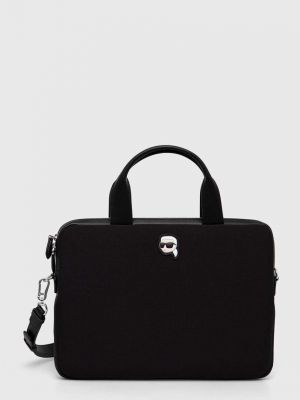 Laptop táska Karl Lagerfeld fekete