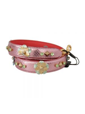 Bolsa de hombro de cuero con tachuelas Dolce & Gabbana