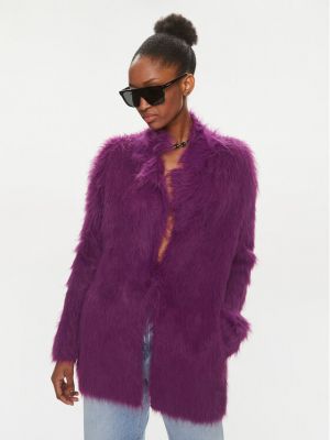 Palton de blană Pinko violet