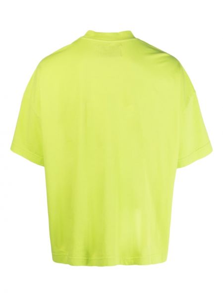 T-shirt di cotone Bonsai verde