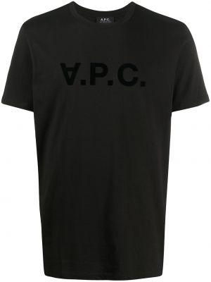 T-shirt A.p.c. svart