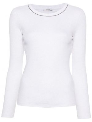 Křišťálové tričko Peserico bílé