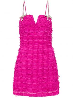 Коктейлна рокля без ръкави Rebecca Vallance розово