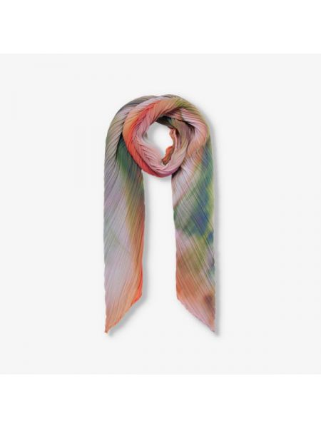 Плиссированный шарф с абстрактным узором Pleats Please Issey Miyake