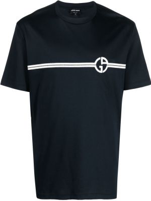 T-shirt Giorgio Armani blå