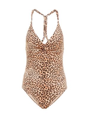 Plavky s potlačou s leopardím vzorom Ulla Johnson