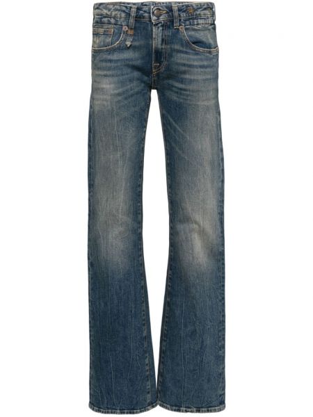 Straight fit jean pantolon R13 mavi