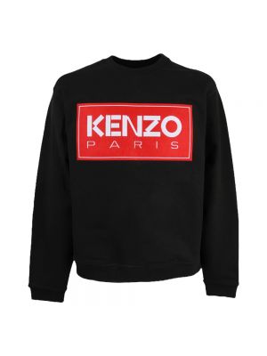 Czarna bluza z kapturem Kenzo