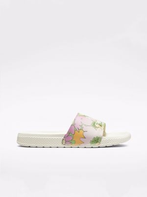 Kvetinové hviezdne kvetinové domáce papuče Converse