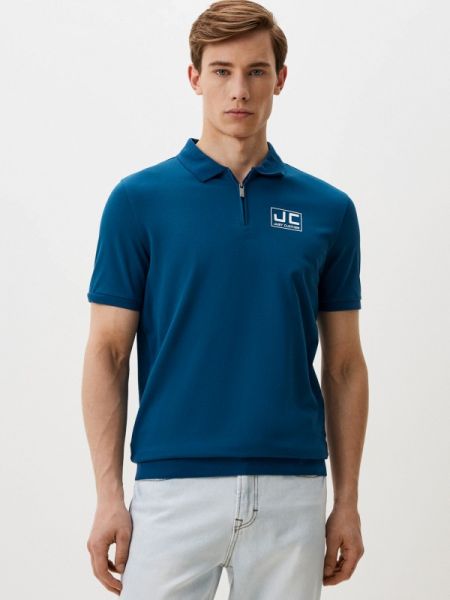 Поло Jc Just Clothes синее