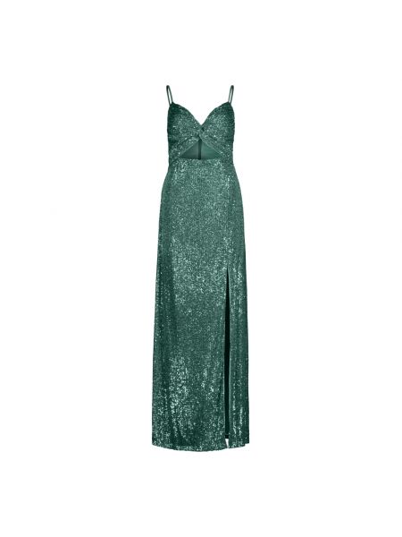 Sukienka wieczorowa z cekinami Vera Mont zielona