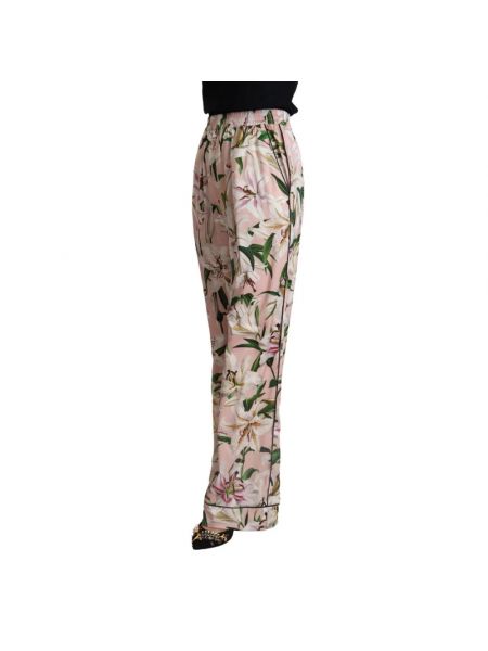 Pantalones bootcut Dolce & Gabbana rosa