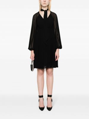 Sukienka plisowana Zimmermann czarna