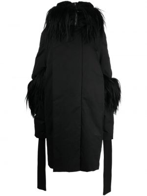 Πουπουλένιο γυναικεία παλτό Rick Owens μαύρο