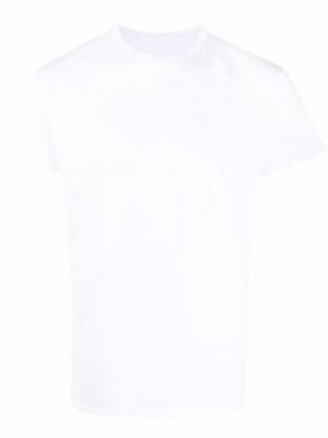 Camiseta de cuello redondo Maison Margiela blanco