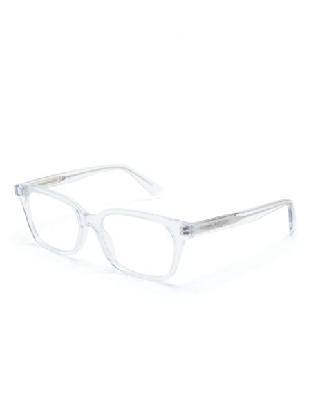 Okulary Alexander Mcqueen Eyewear białe