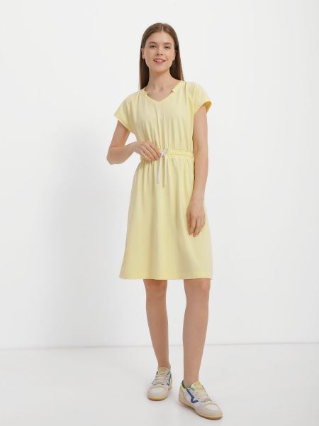Желтое платье мини Promin