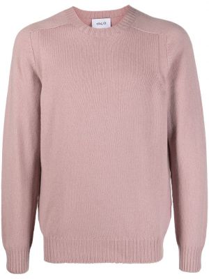 Μάλλινος πουλόβερ D4.0 ροζ