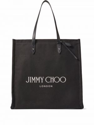 Bolso shopper Jimmy Choo negro