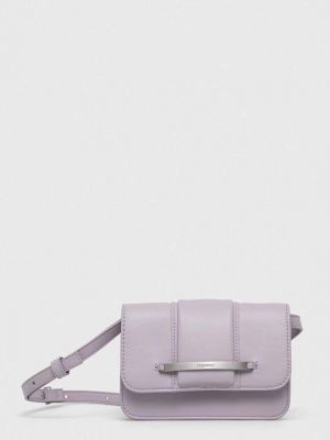 Мини сумочка Calvin Klein фиолетовая