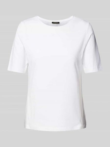 Koszulka w jednolitym kolorze More & More biała