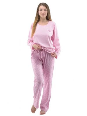 Piżama Gina różowa