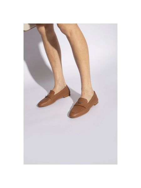 Loafers de cuero Casadei marrón