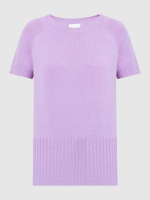 Вовняний светр Allude фіолетовий