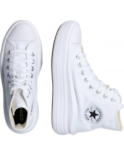Sneakers con motivo a stelle Converse Chuck Taylor All Star bianco