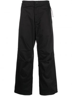 Pantalones con bordado Maharishi negro