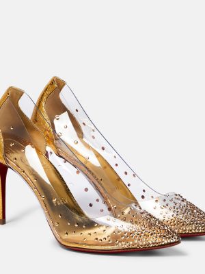 Pumps Christian Louboutin gold