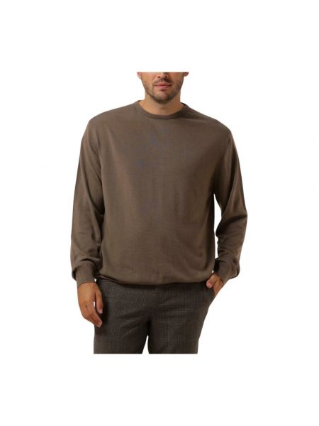 Pullover mit rundem ausschnitt Profuomo braun