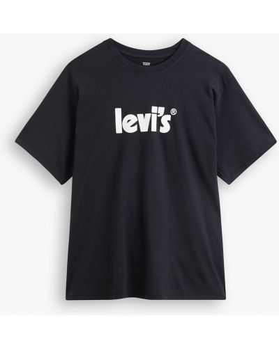 Camiseta de cuello redondo Levis Big & Tall gris