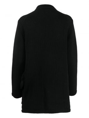 Sweter z okrągłym dekoltem Comme Des Garcons czarny