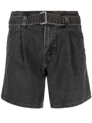 Shorts en jean plissées Levi's Noir