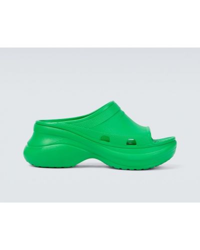 Sandale Balenciaga zelena