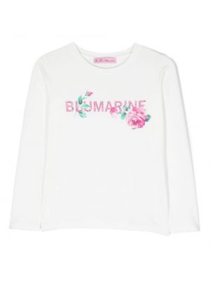 T-shirt con cristalli Miss Blumarine