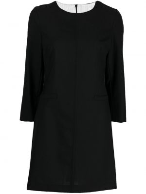 Kleid mit rundem ausschnitt Semicouture schwarz
