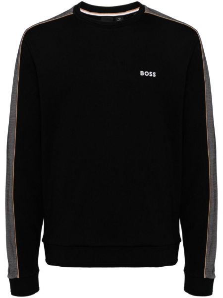 Sweatshirt mit stickerei Boss schwarz