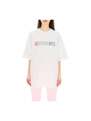 T-shirt Vetements, biały