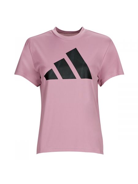 Działanie koszulka z krótkim rękawem Adidas fioletowa