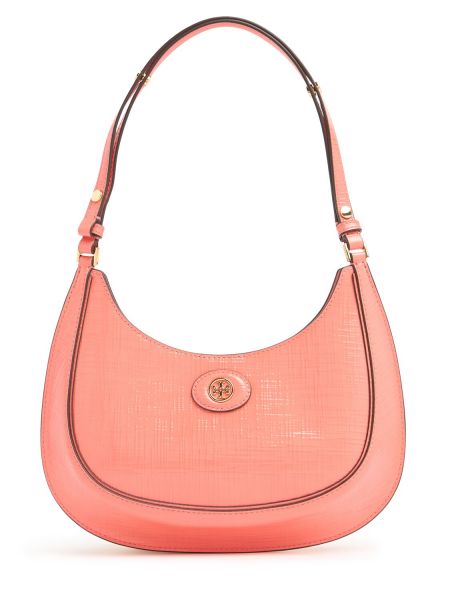 Väska i läder Tory Burch rosa