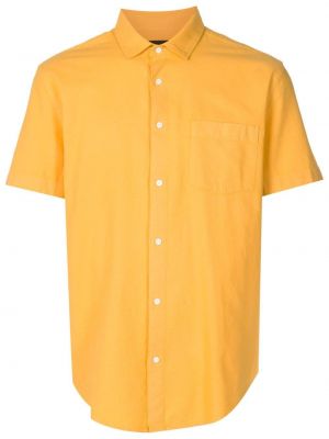 Hemd mit geknöpfter Osklen gelb