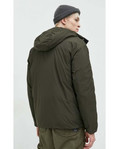 Oversized téli kabát Abercrombie & Fitch zöld