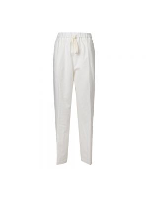 Białe spodnie sportowe Mm6 Maison Margiela