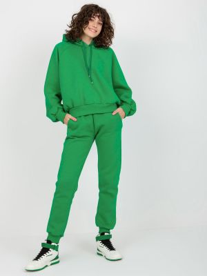 Dres bawełniane Fashionhunters - zielony